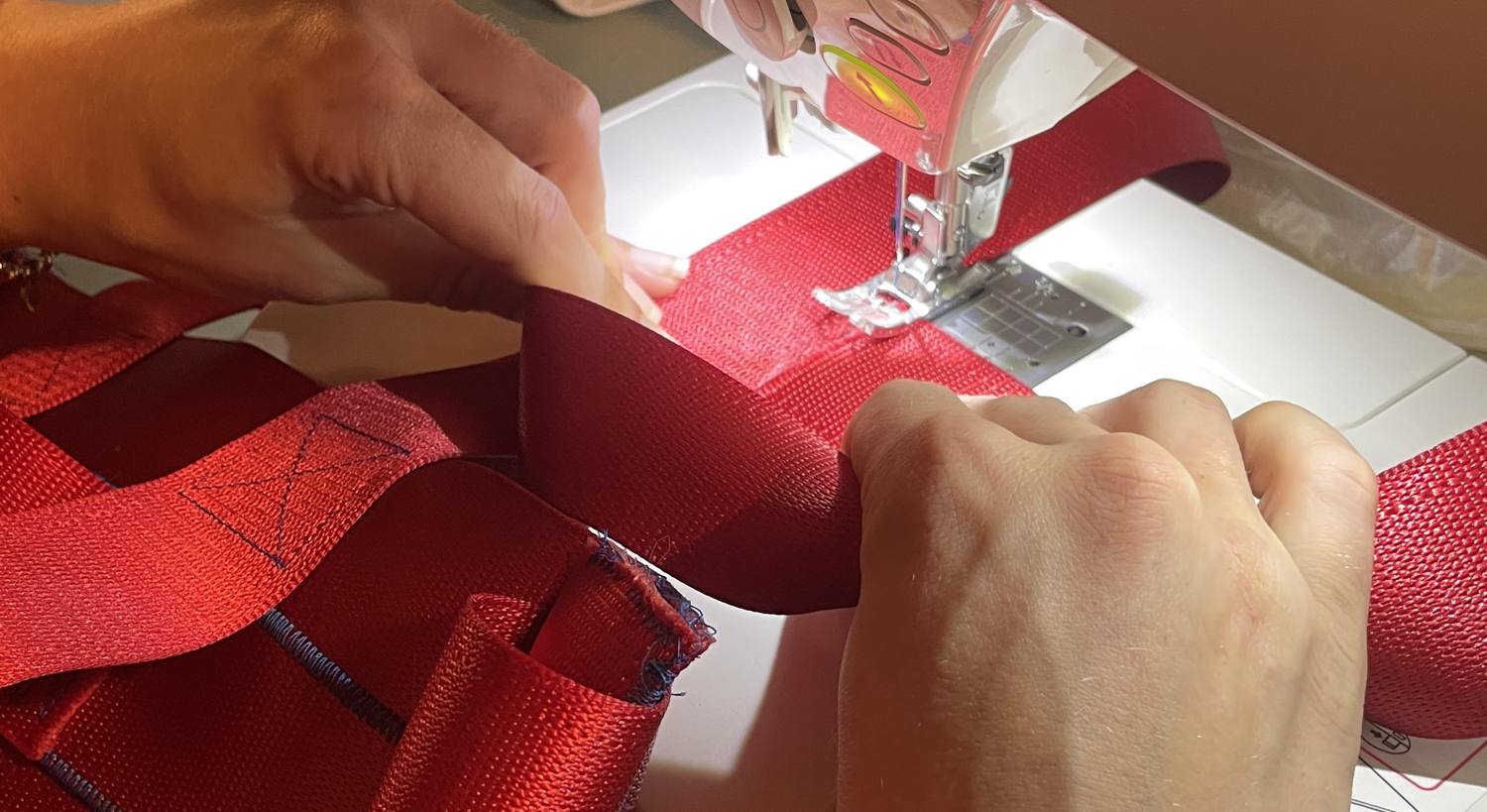 Seaming the panels
