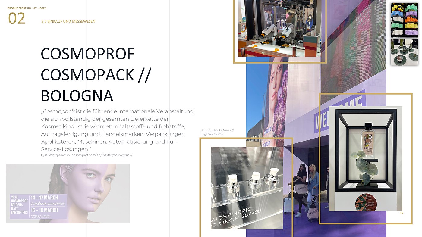 Cosmoprof Cosmopack, Bologna — fair impressions