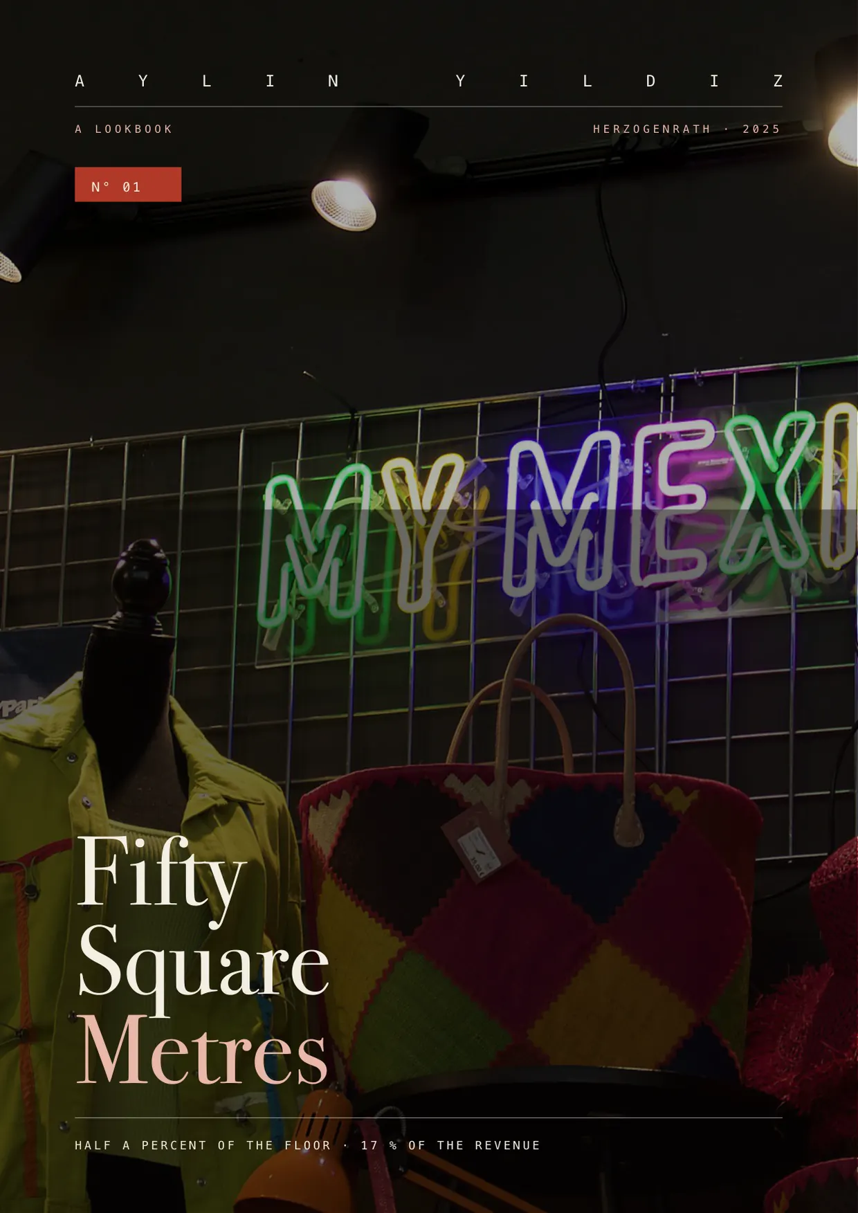 Lookbook cover — Fifty Square Metres