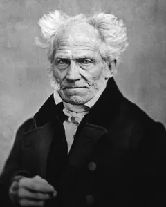 Arthur Schopenhauer, daguerreotype by Johann Sch&auml;fer, 1859